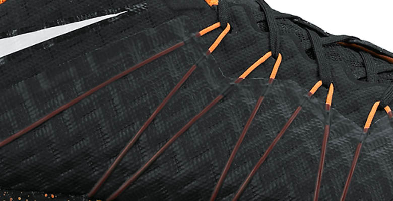 Hypervenom orange and black sales indoor